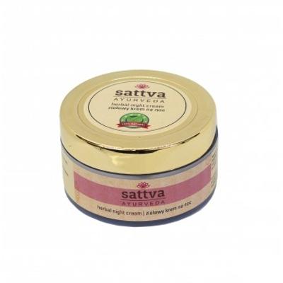 Gyógynövényes  éjszakai krém  50g - Sattva Ayurveda