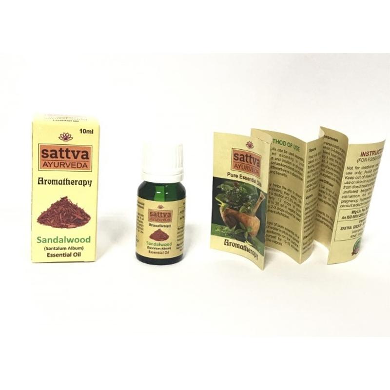 Szantálfa olaj 10ml - Sattva Ayurveda